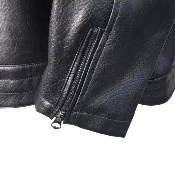 Torrid Faux Leather Relaxed Moto Jacket - Picture 4 of 8